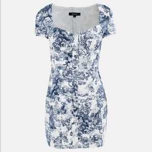 Missguided blue dress